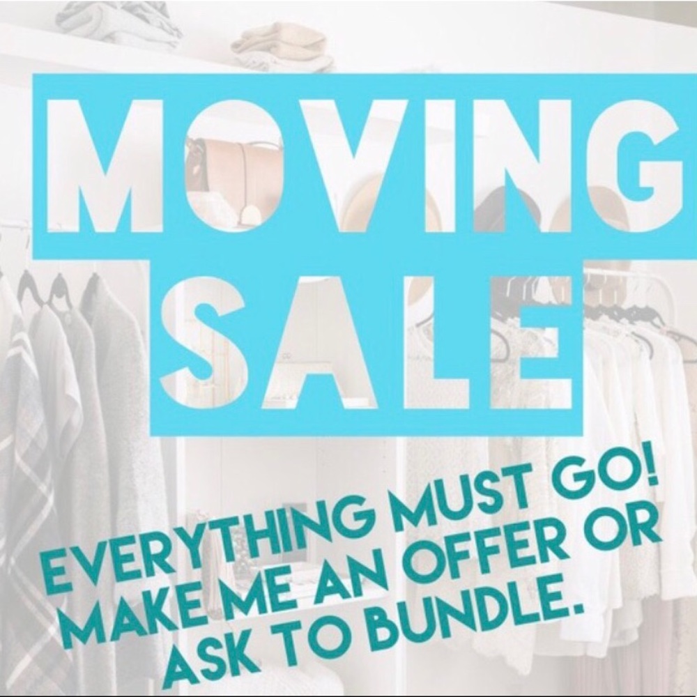 Moving Sale! All reasonable offers considered!